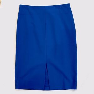 NWOT WHBM Royal Blue Skirt sz. 8
